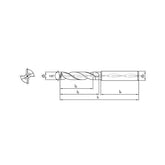 Solid carbide drills UD drill 3xD Steel, stainless steel, heat-resistant alloys 1534UD03C-(0300~1050) - Makotools Industrial Supply Tools for Metal Cutting